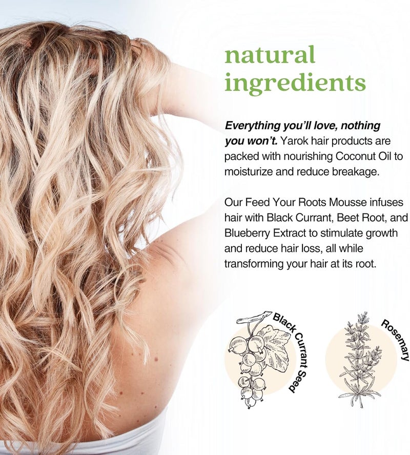 Yarok Feed Your Roots Volume Enhancer Mousse - Image 4